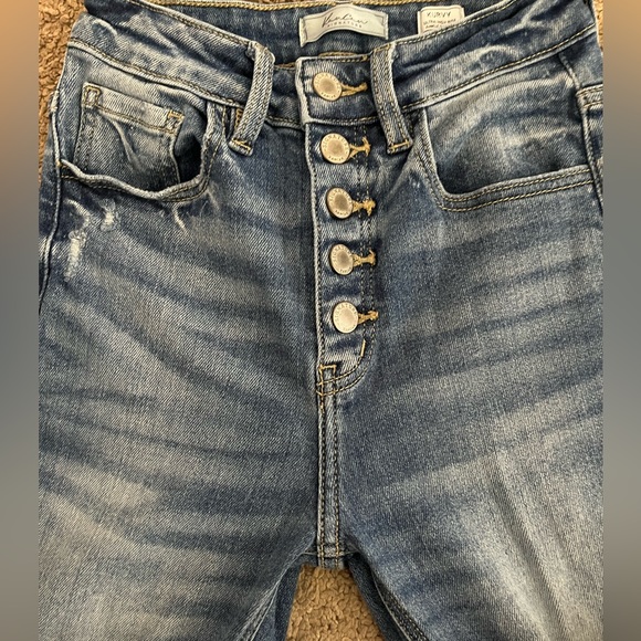 Women’s jeans- few holes; ultra high rise ankle skinyy - Picture 2 of 5